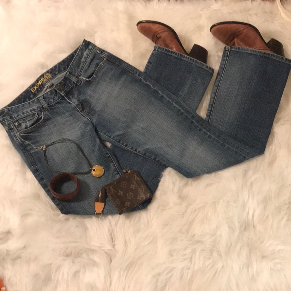 Express Bootcut Jeans 4S - Picture 5 of 6